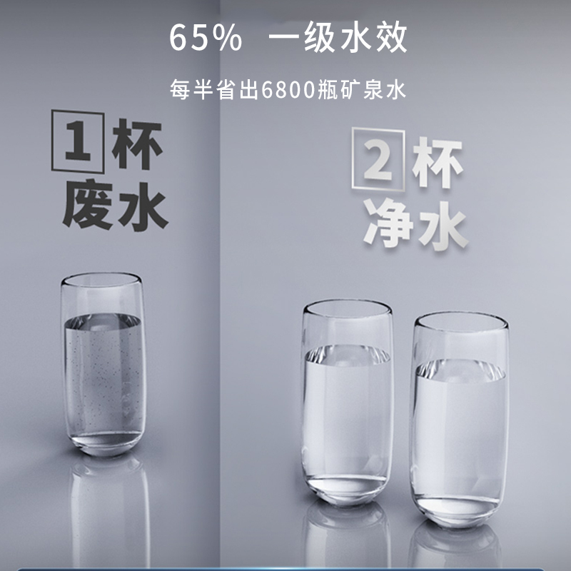 碧水源(Originwater) 家用纳滤膜直饮净水机P6橱下母婴级净水机