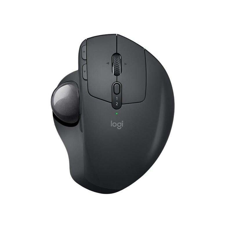 罗技logitech无线蓝牙两用鼠标办公鼠标mxergo轨迹球绘图鼠标精准定位