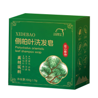 洗得宝牌侧柏叶洗发皂洗发水 100g/块 何首乌中草药洗头护发皂 100g