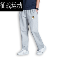 秋冬款卫裤男孙悟空七龙珠卡通动漫休闲裤长裤浅灰色S男款160100斤