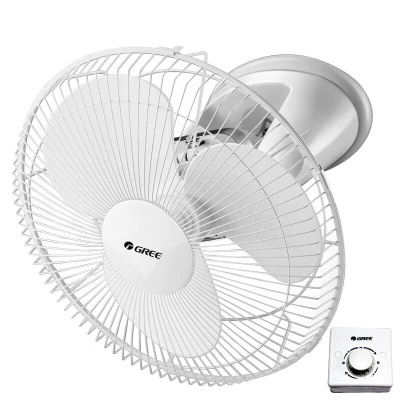 格力(GREE) FSLD-40 楼顶扇 电风扇 吸顶扇 吊扇 工业扇 家用节能摇头风扇 工厂宿舍工程扇