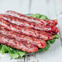 腊梅 纯肉 手工 香肠 400g 南京 品牌 土特产 咸甜味 风干 特色 腊味 腊肠 腊肉