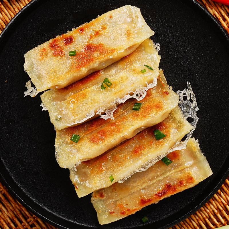 大希地牛肉锅贴420g4特色早餐半成品煎饺生煎早饭空气炸锅食材速食