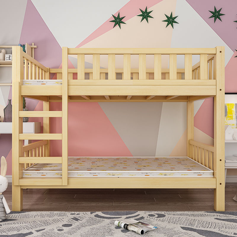 儿童床松木上下铺高低床子母床双层床上下床成人床宿舍床参数