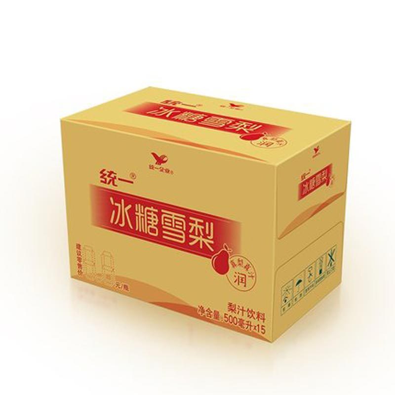 统一 冰糖雪梨饮品 500ml 15瓶/箱 （5箱）