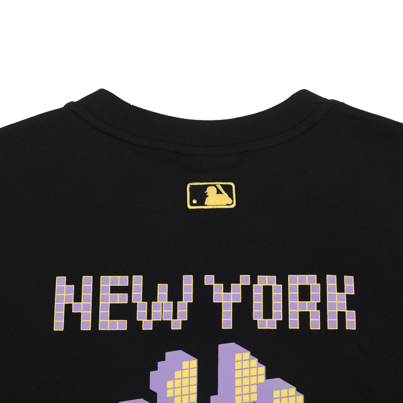 MLB短袖T恤男NY洋基队男士体恤电玩涂鸦短袖情侣体恤潮31TSN5131