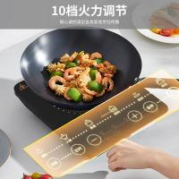 九阳（Joyoung）电磁炉大功率2200W一键爆炒家用定时触控防水电磁灶C22S-N1_554