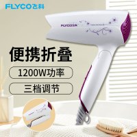 飞科电吹风机FH6257 家用小功率1200W 冷热风 学生宿舍 吹风筒便携式 迷你 旅游 寝室 可折叠式 电吹风