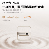 极米Z6X 第五代 投影仪家用 轻薄投影机高清 家庭影院(一体式云台 全自动梯形校正 2年质保)