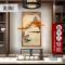 美帮汇新中式迎客松现代简约家用北欧装饰客厅沙发背景墙装饰画壁画挂画