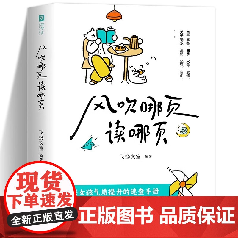 风吹哪页读哪页正版每个人都会面对的场景有关于情绪的答案之书解疑答惑高浓度金句精选高级表达一句顶一万句气质女孩提升速查手册高清大图