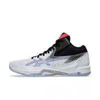 亚瑟士(ASICS)专业排球鞋男款轻量缓震稳定支撑中帮运动鞋 White_×_Black 40.5