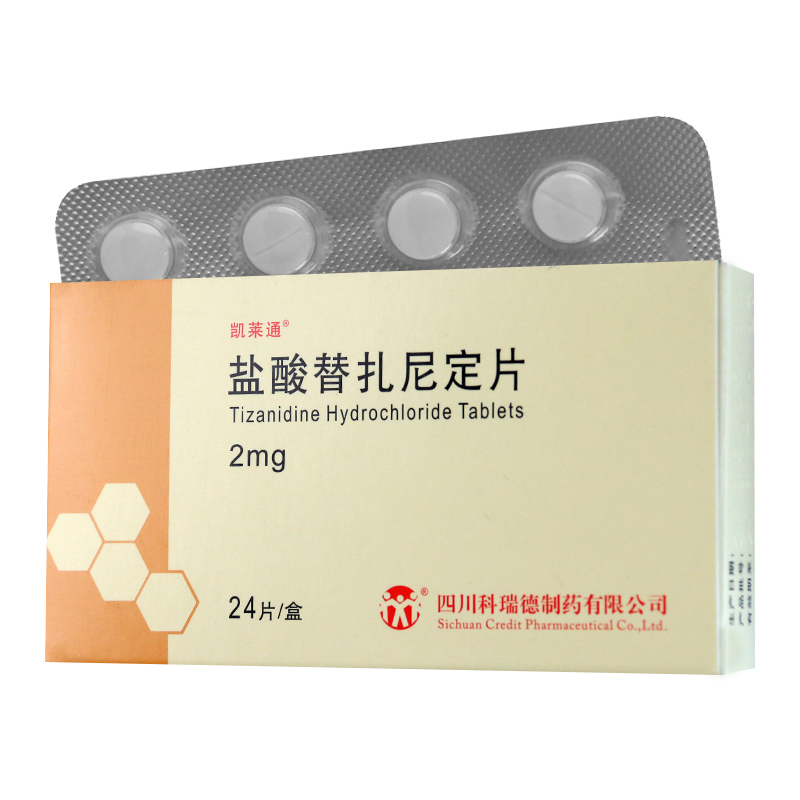 凯莱通 盐酸替扎尼定片 2mg*24片/盒