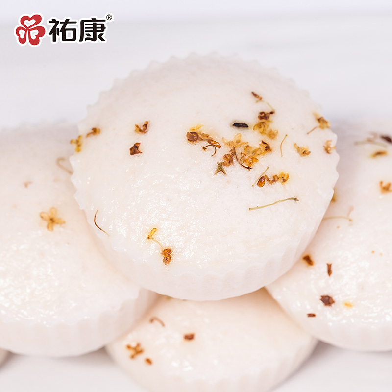 祐康食品 杭州老底子桂花米糕400g*3包 早餐点心手工糕点零食小吃