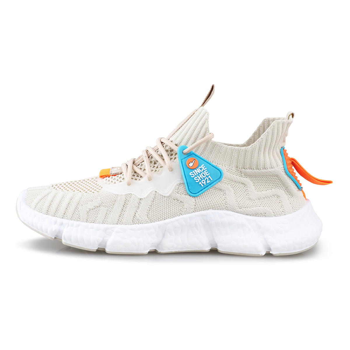 双星运动鞋男款春季飞织网面透气椰子鞋低帮耐磨休闲鞋93004 参数