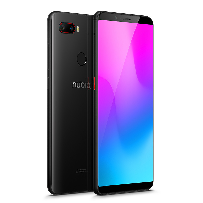 【直降200 】努比亚(nubia)Z18mini 6G+64G 联通移动电信全网通4G手机 耀钻黑