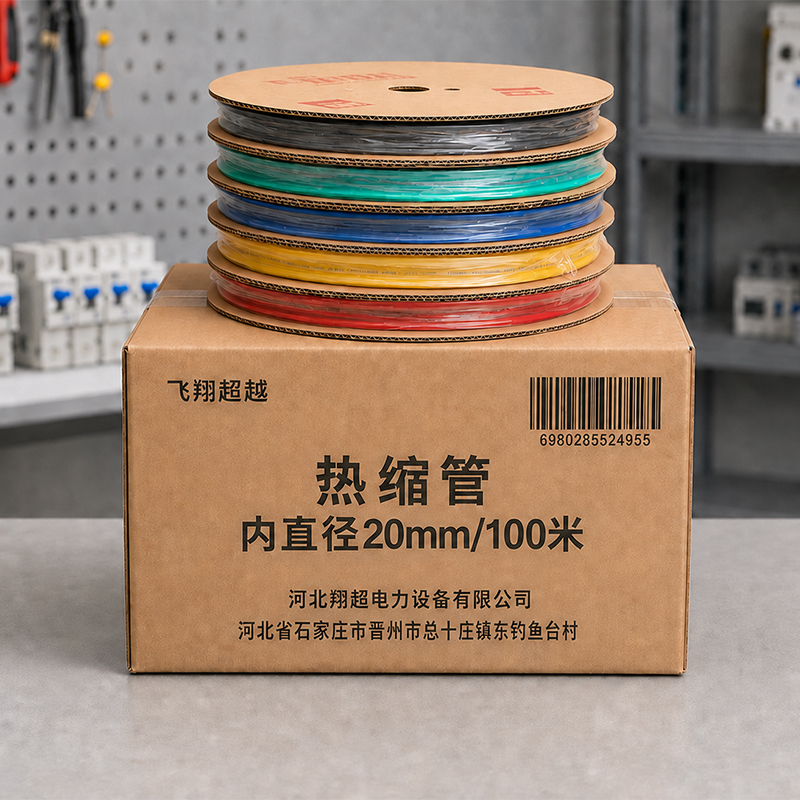 飞翔超越 热缩管 内直径20mm/100米 卷高清大图