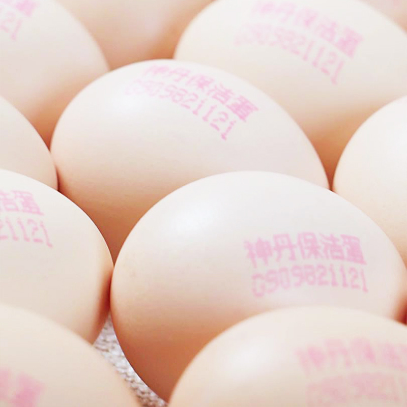 [神丹]保洁鲜鸡蛋 40枚装 农家谷物喂养初产蛋初产鲜鸡蛋谷物喂养无抗可生食认证高清大图