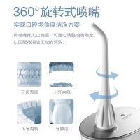 松下(Panasonic)冲牙器家用电动洁牙器便携式水牙线口腔冲洗清洁洗牙器EW-ADJ4