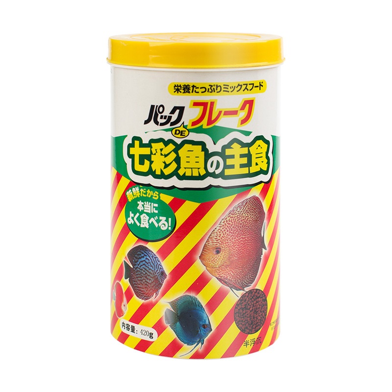 七彩神仙鱼食小型鱼鱼饲料小颗粒专用鱼粮发财鱼增艳增色食料微粒高清大图