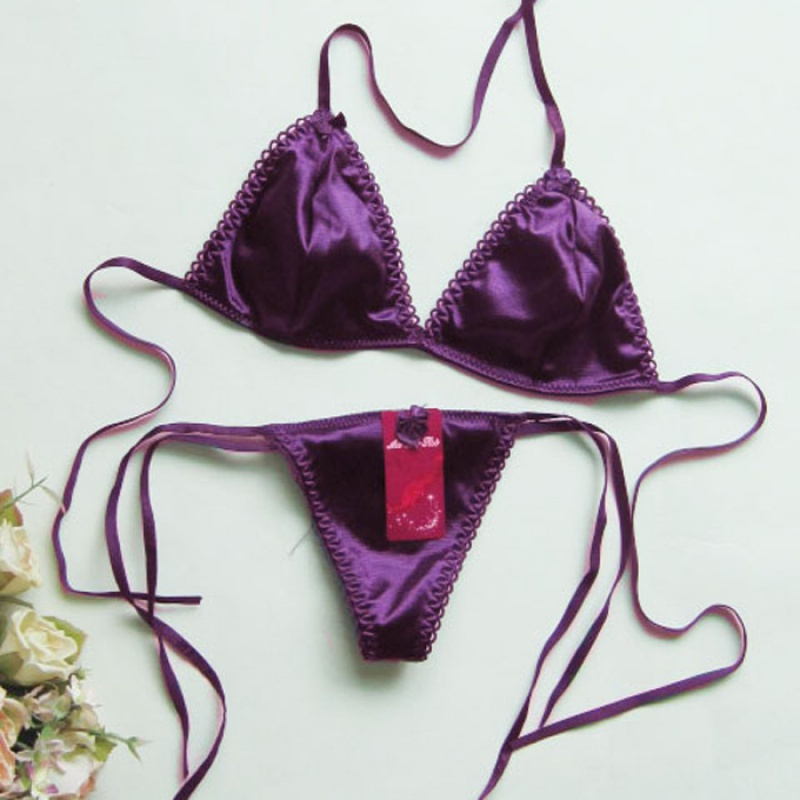 性感三点式内衣内裤美背比基尼文胸套装