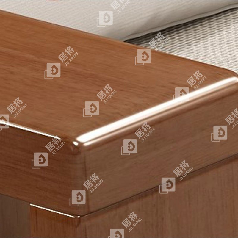 居将 JJ4031210 实木沙发茶几组合简约冬夏两用客厅沙发 1+1+3+茶几