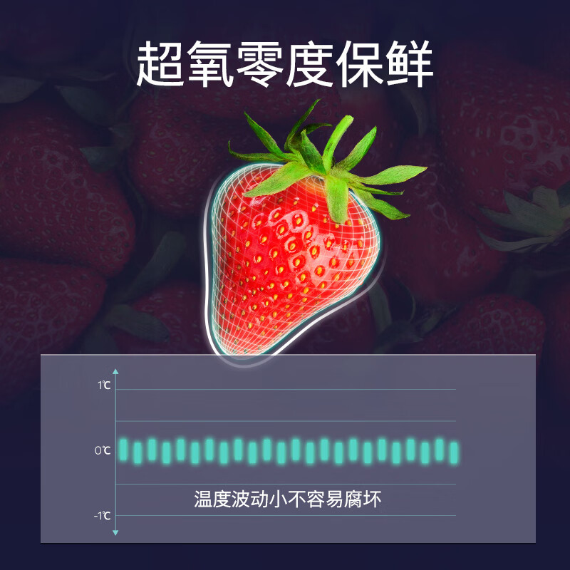 西门子超氧零度舱 十字门冰箱