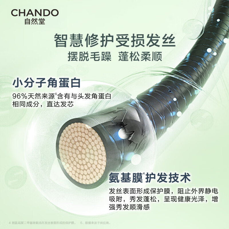 自然堂蓬松润养护发素600g高清大图