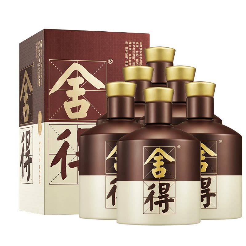 舍得 品味舍得(四代)52度500ml*6整箱装浓香型白酒图片