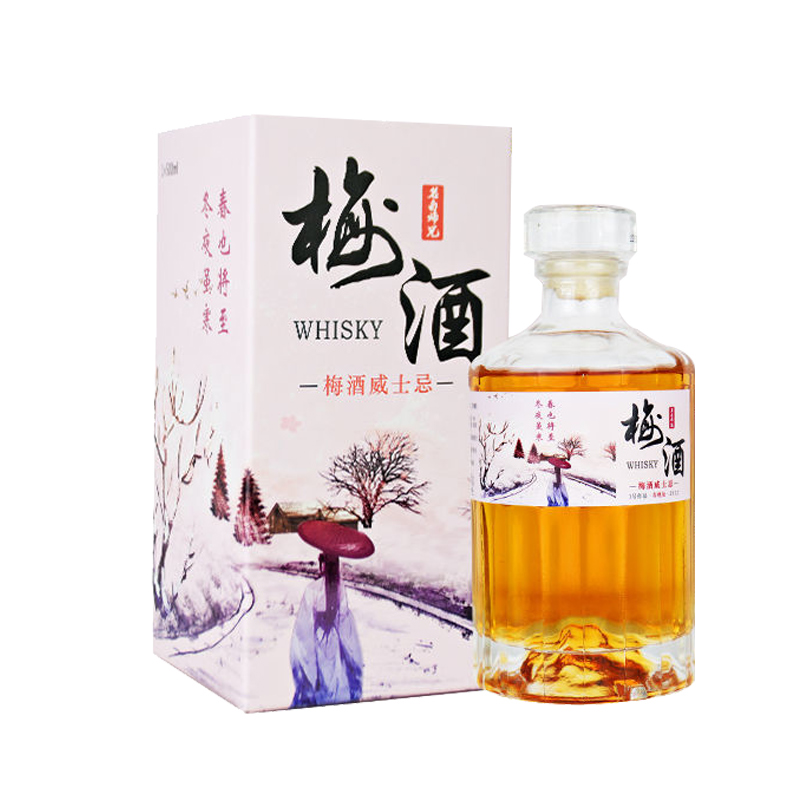若白师兄18度梅酒威士忌500ml*6瓶青梅果酒整箱盒装女士微醺低度甜酒高清大图