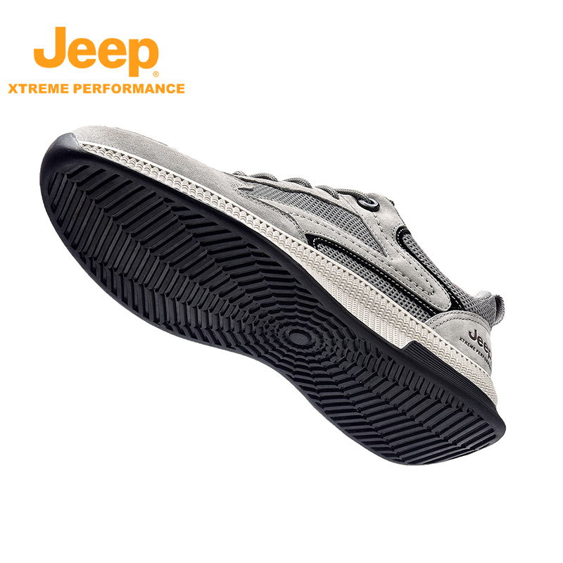 Jeep/吉普夏季新款防滑耐磨登山鞋男士低帮减震运动鞋户外休闲鞋