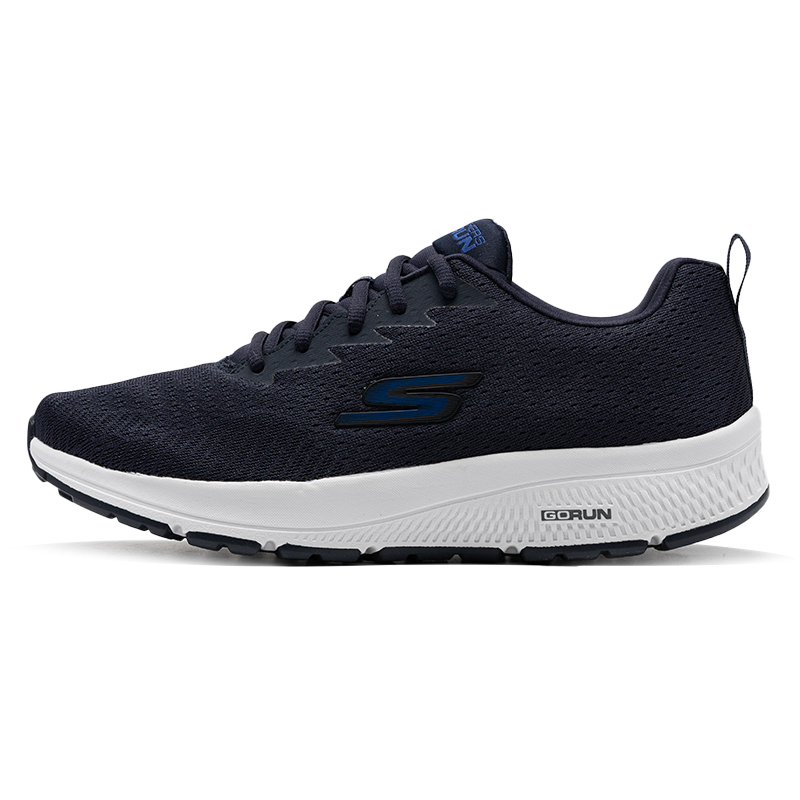 Skechers斯凯奇男鞋新款减震透气休闲鞋网面健步鞋跑步鞋220375-NVY ZP