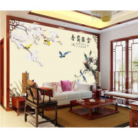 大型壁画无纺布墙纸3D电视背景墙壁纸壁画 卧室温馨无缝墙布壁纸壹德壹
