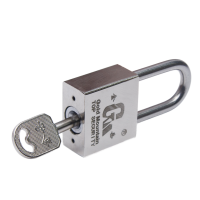 金岳 SR30mm-002铜芯28*30*15mm中梁37mm四方挂锁(计价单位:个)银色)