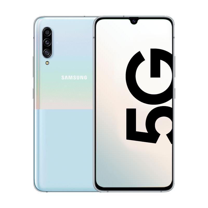 三星 Galaxy A90 5G 8GB+128GB 空间白 骁龙855芯片全面屏4800万后置三摄 移动联通电信双卡双待5G手机