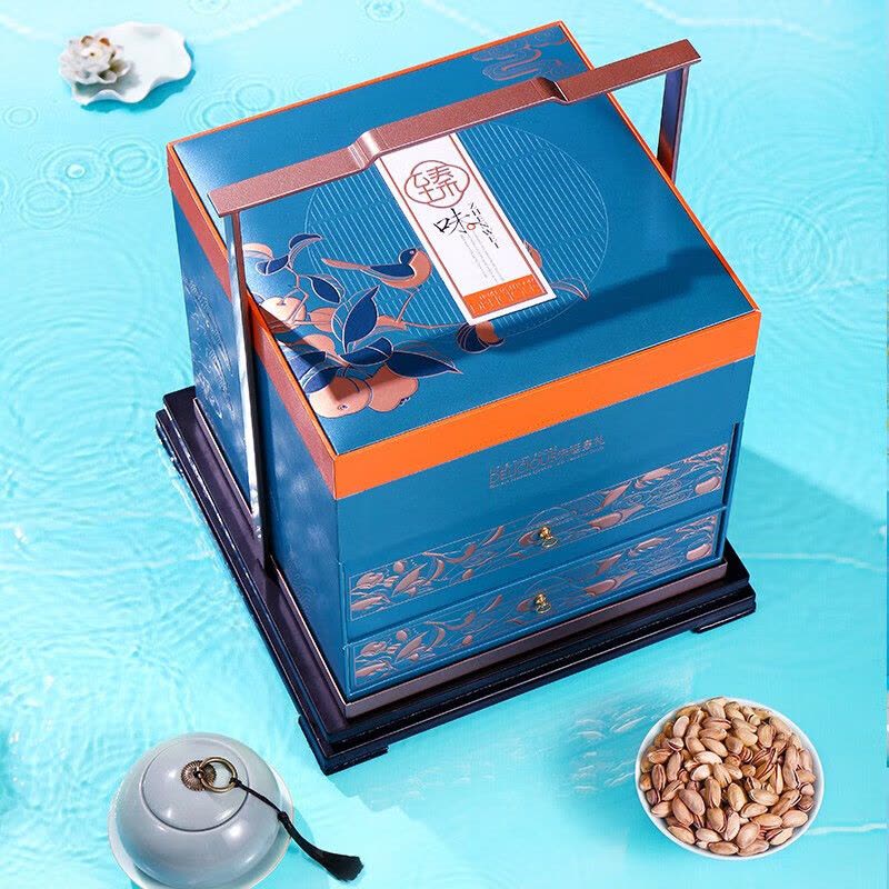 臻味 宋廷皇礼坚果礼盒 2.306kg 盒图片