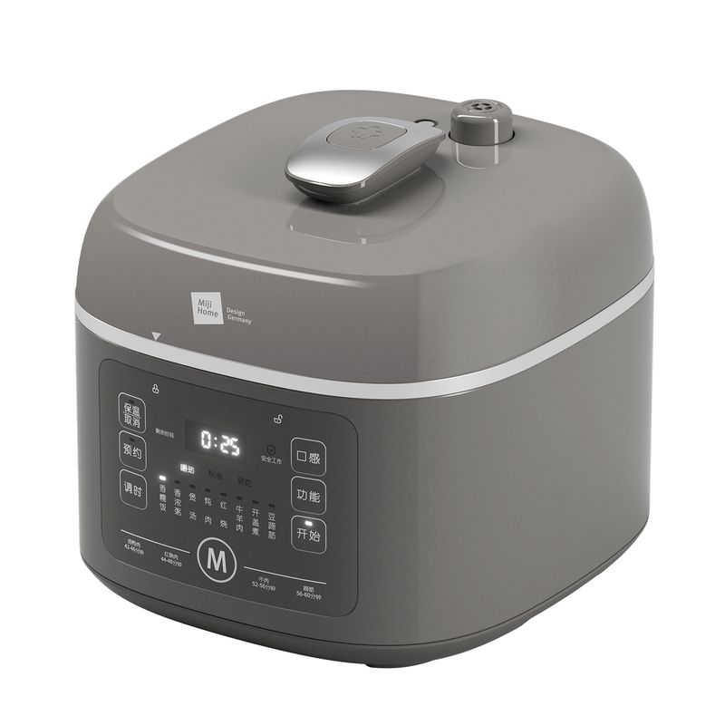 米技(MIJI)5L容量电压力锅PC-L5058高清大图
