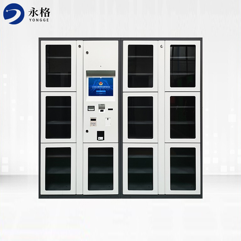 永格智能装备柜联网卷宗柜物证柜对接内网文件交换柜档案柜智能柜定制 一主一副