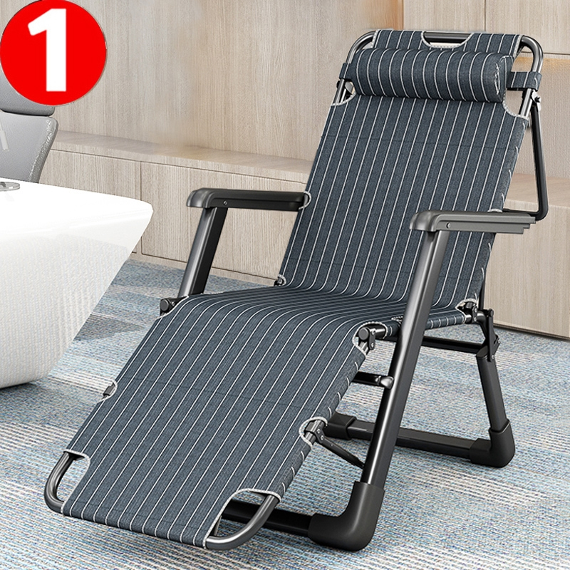 藤印象躺椅午休折叠午睡办公室床两用网红靠背沙滩老人专用家用椅子