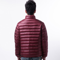 yaloo/雅鹿新款轻薄款修身轻型短款羽绒服男装保暖运动外套潮