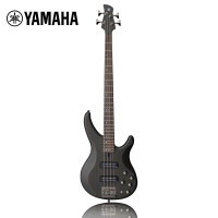 雅马哈(YAMAHA)电贝司 四弦贝斯入门初学吉他进阶摇滚演出专用TRBX504 TBL黑色