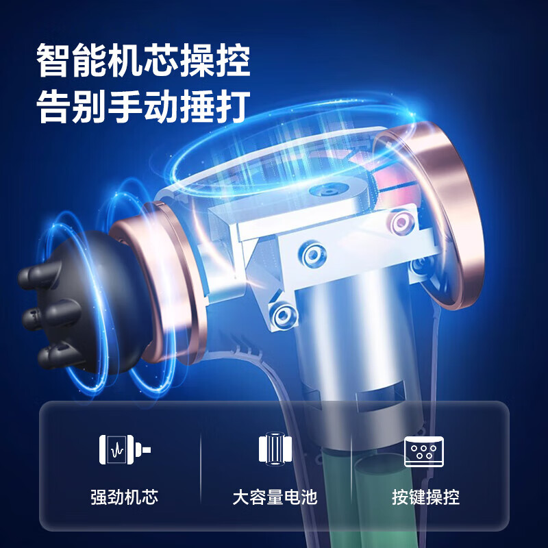 西屋(Westinghouse) 美国西屋(筋膜枪按摩抢筋膜放松机肌肉放松深层高频震动健身器材 MA30高清大图