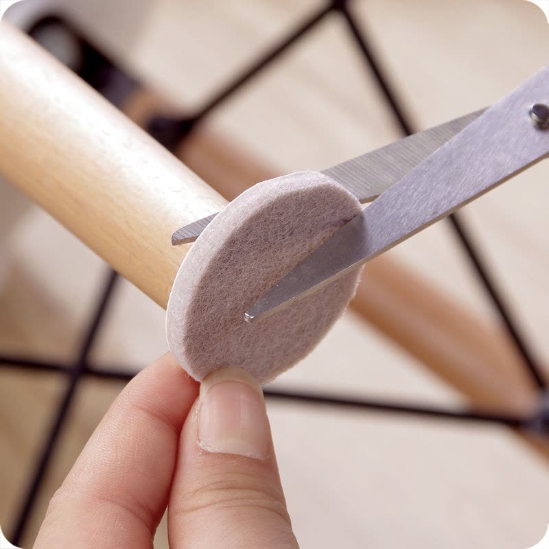 家柏饰(CORATED)加厚毛毡桌椅脚垫家具保护垫桌椅板凳防滑垫桌腿椅子脚垫脚贴图片