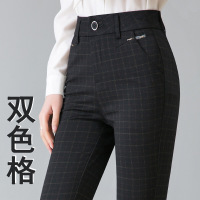 迪鲁奥（DILUAO)新款女装妈妈裤子秋冬厚款2019新款裤女松紧高腰直筒休闲长裤女中老年女裤_473