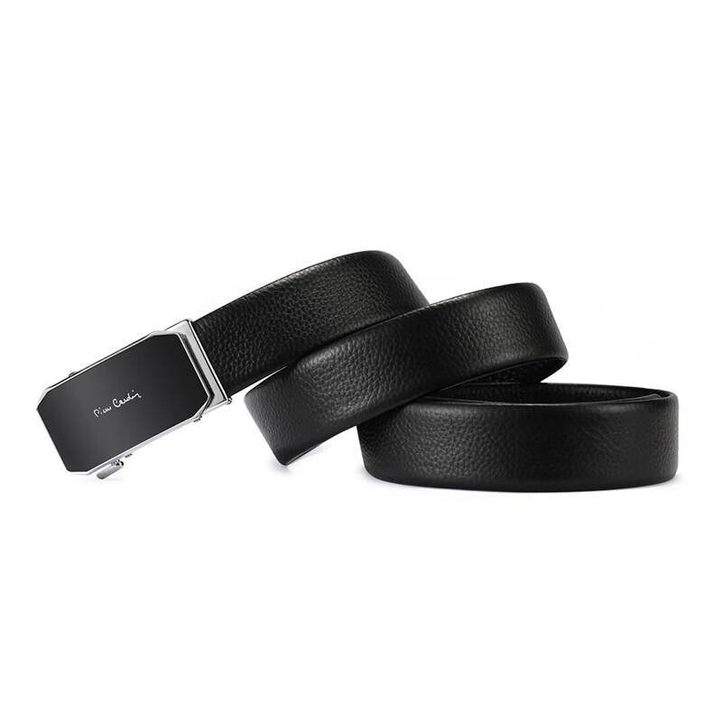 皮尔卡丹(pierre cardin)新款休闲男式自动扣皮带W9C8030118-BYA高清大图