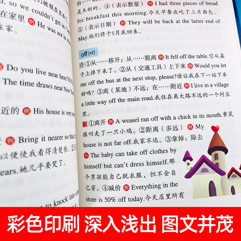[全套4本]小学生学习常备工具书 小学通用 [正版]2025新版小学英语单词学习手册单词彩图版背神器知识大全专项强化训练高清大图