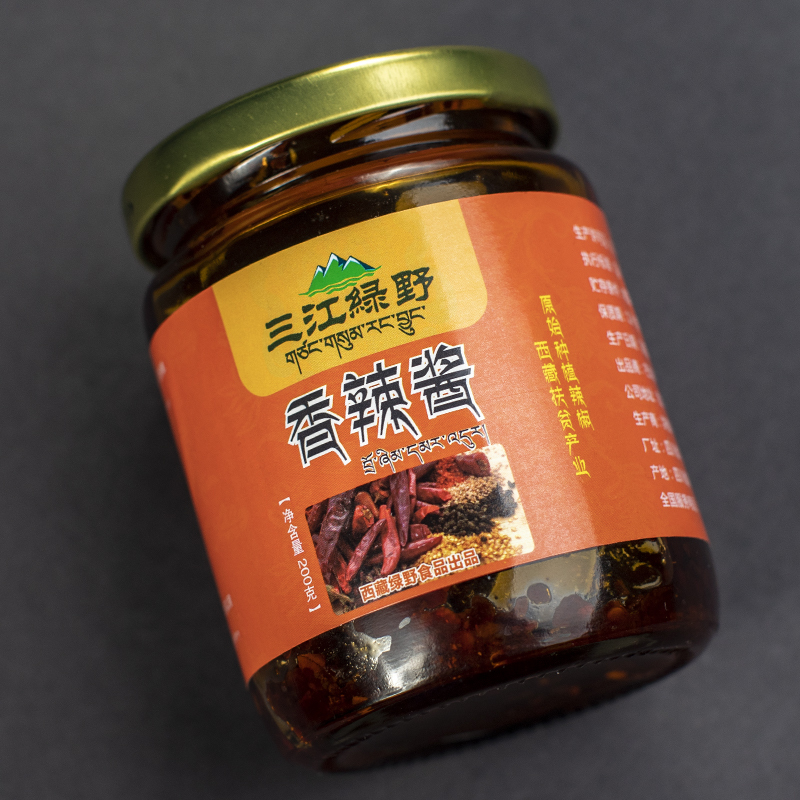 三江绿野 香辣酱 拌饭拌面调味辣椒酱