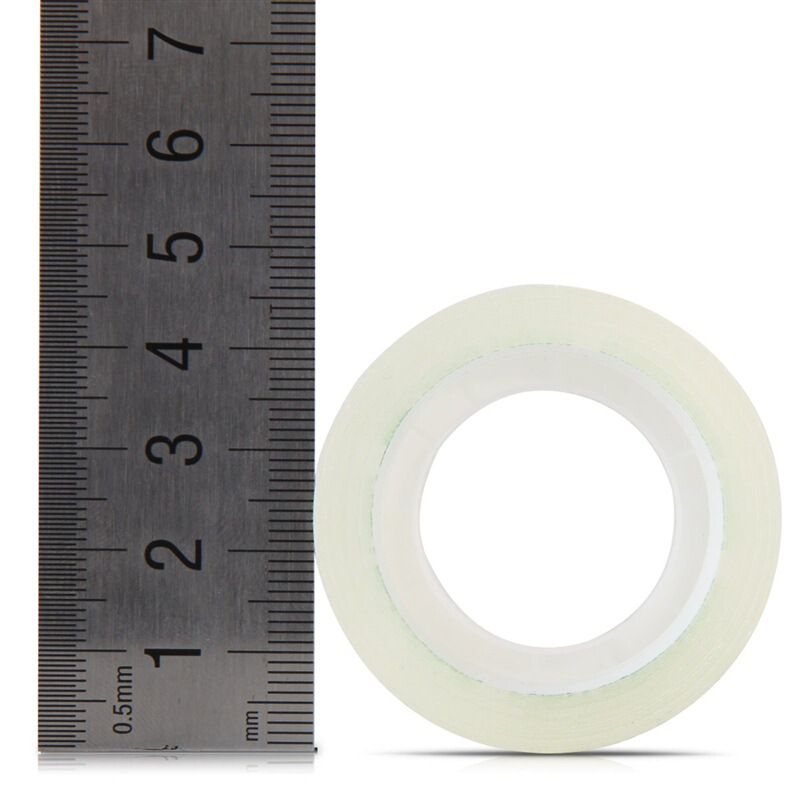 得力(deli)透明高粘文具胶带/小胶带 12mm*18m 6卷/筒装 30029