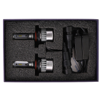 佛山照明(FSL)LED大灯明道MINI-HB3(9005)汽车灯泡大灯近光灯远光灯2支装炫白光12V23W6000K