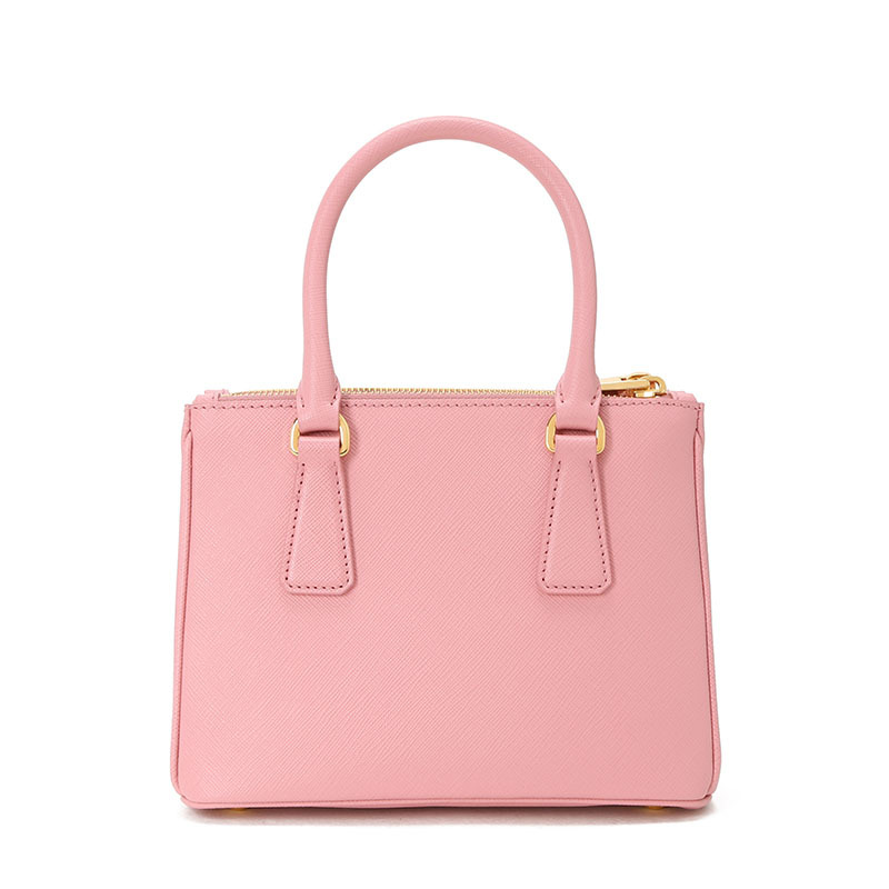 预订 PRADA 普拉达 Galleria 通勤手拎小号 单肩包 手提包 三角LOGO标十字纹皮1BA906